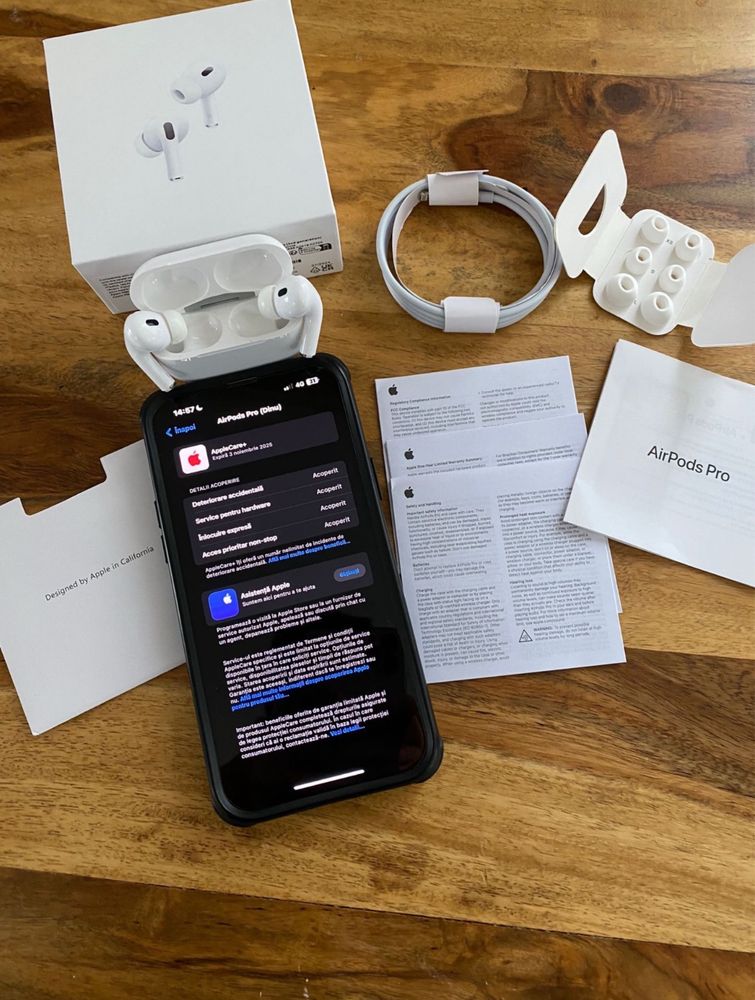 *Garantie 14 zile* Airpods pro 2 cu anc sigilate