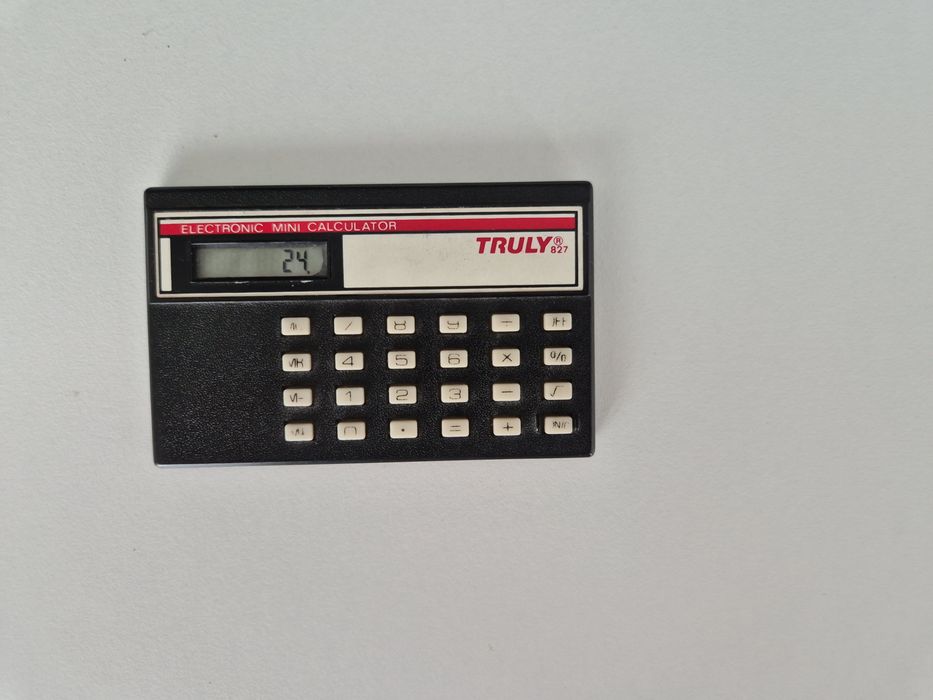 Calculator elctric mini- Truly 827 vintage