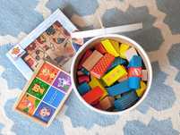 Set jocuri și jucării educative din lemn (1-3 ani)