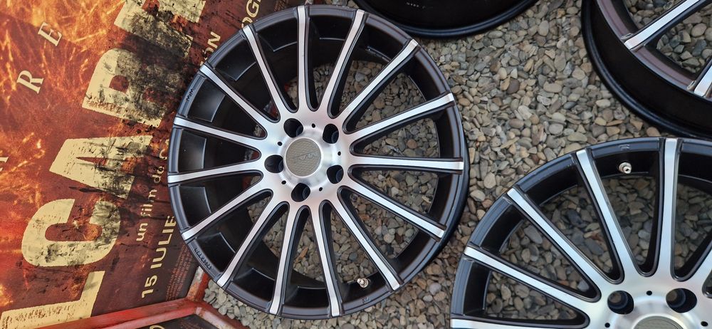 Jante Bicolore ca noi Volkswagen. Audi. Mercedes. Bmw 5 x 112 R18