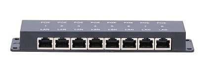 Injector POE 100MB RJ45 8 porturi