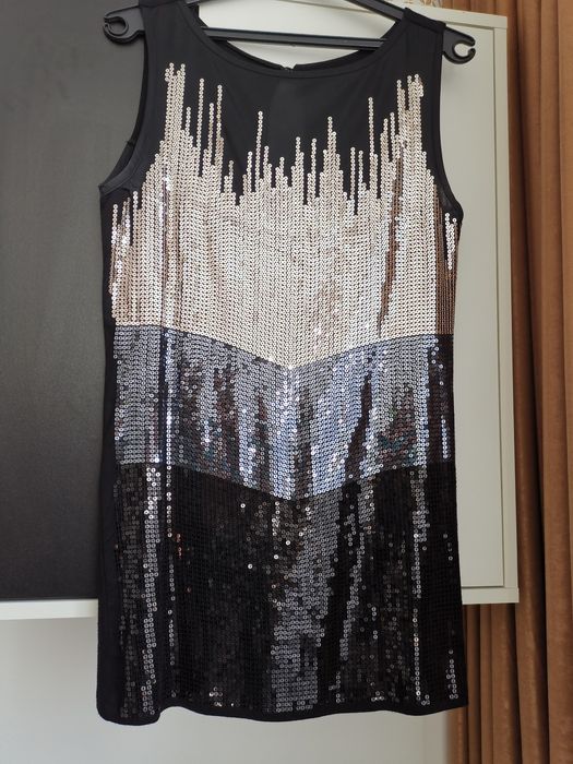 Блуза Mangо с пайети