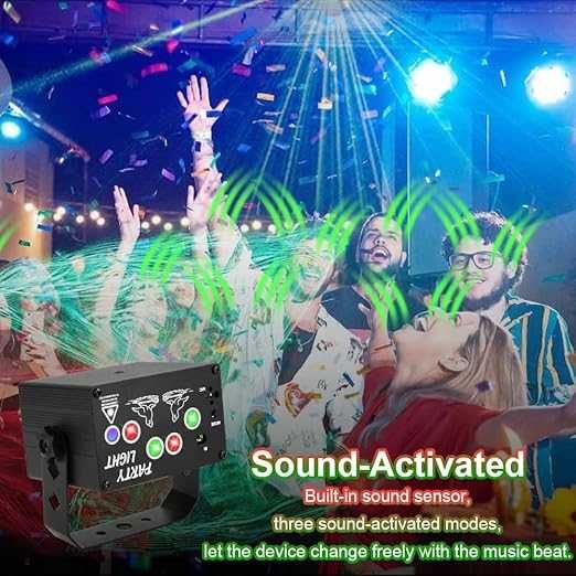 Dj Disco Lights Парти светлини