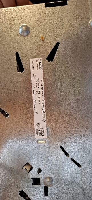 Vand plita electrica aeg