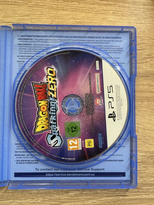 Dragonball sparking zero ps5