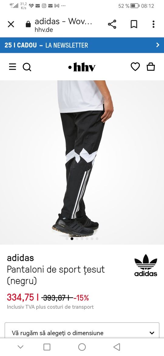 Vând pantaloni adidas