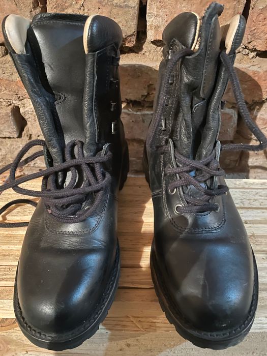 черни кубинки естествена кожа