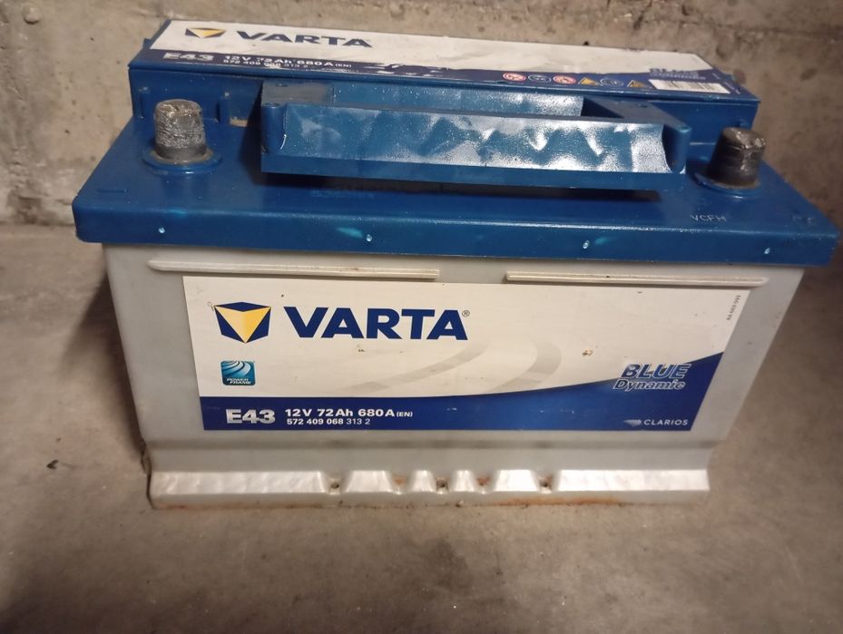 Baterie auto Varta 72 amperi import Germania stare perfecta
