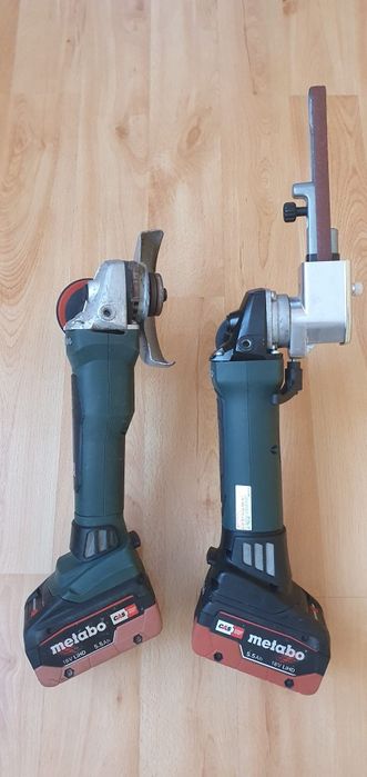 Metabo polizor și șlefuitor cu banda 18V-5,,5Ah