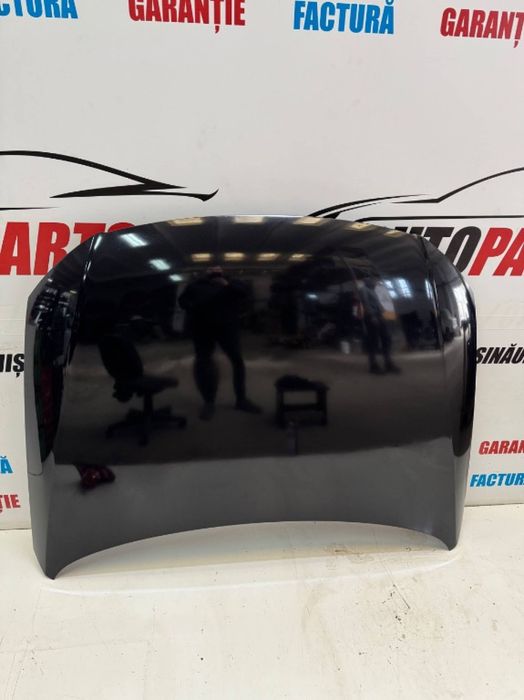 Capotă față cu balamale și capitonaj VW Passat B6 neagră LC9X