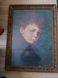 Tablou(print) vintage al pictorului Giovanni Bragolin