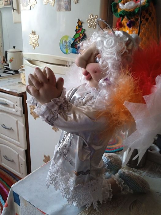 Продам куклу ангела самса сшыла, ручная работа