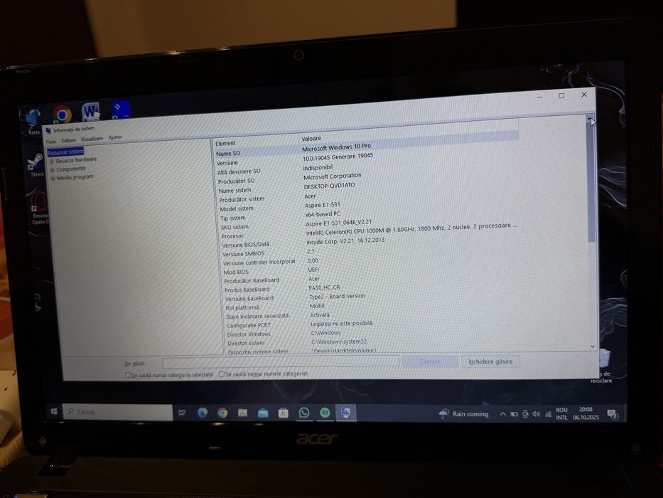 Laptop Acer E1-531
