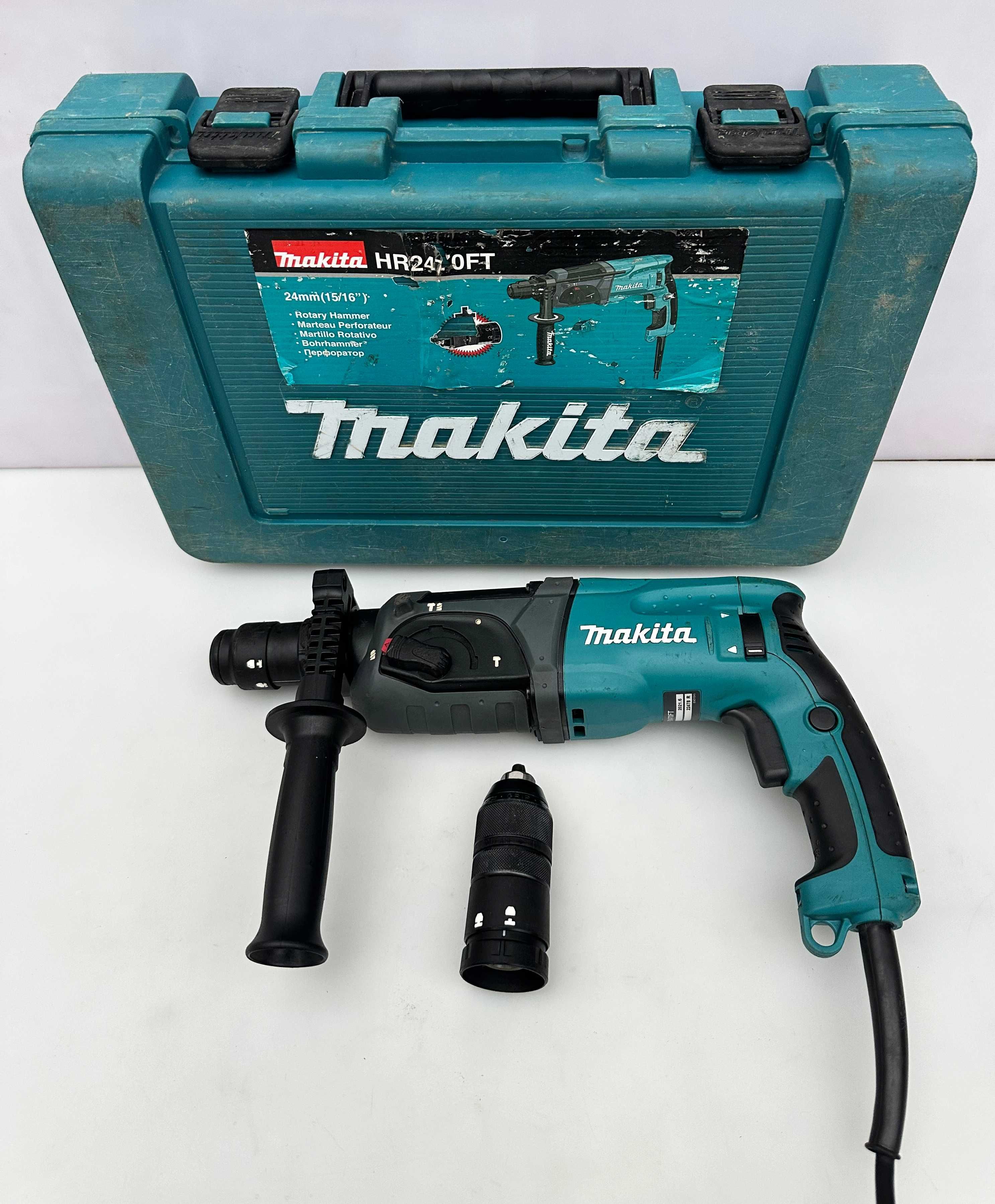 Makita HR2470FT - Перфоратор със сменяем патронник!