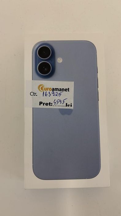 Telefon mobil Apple iPhone 17, 256GB, 5G, Black Sigilat -A- Sigilat