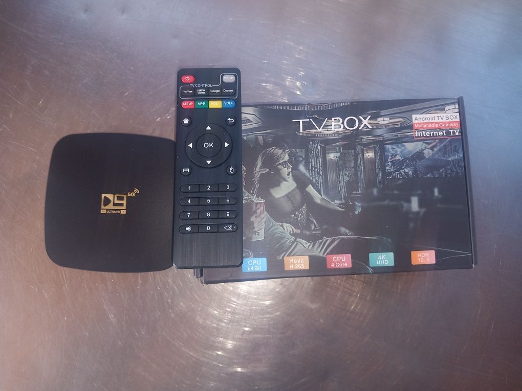 Tv box 4K 5G Телевизия без оператори