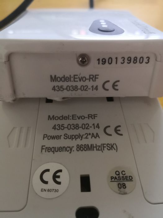 Termostat wireless ambiental fara fir Inoklima
