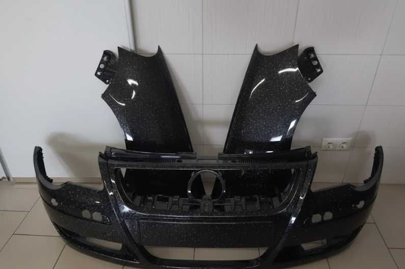 Bara+Aripa Fata Dreapta & Stanga VW Polo 6 VI 2005-2009 (LC9Z Negru)