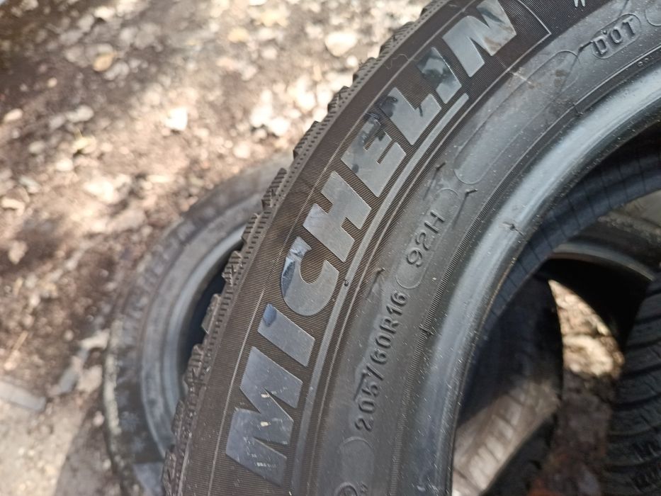 Anvelope MS iarna 205 60 16 Michelin 2017 6.5-7mm
