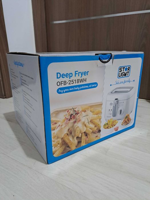 Friteuza ulei 2,5 litri Star Light, foarte putin folosita