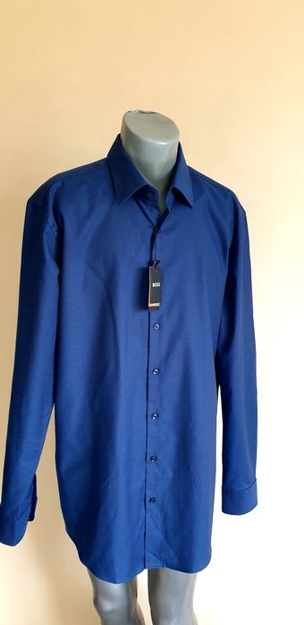Hugo Boss Slim Fit  Cotton  45/17 1/3 - 2XL НОВО! ОРИГИНАЛ! Мъжка Риза