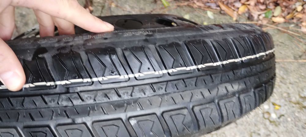 Vând roată de rezervă slim pentru Opel,GM, CHEVROLET,ETC. 115/70/R16