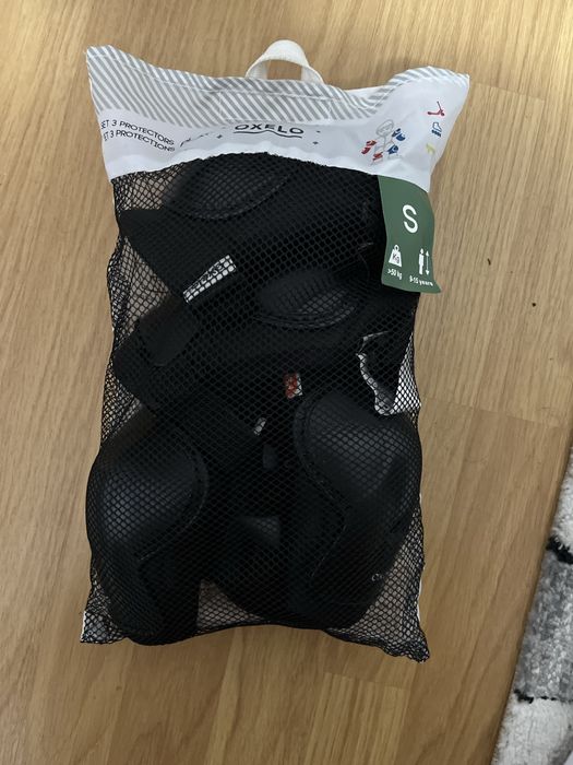 Set complet protecții Oxelo – genunchi, coate, încheieturi