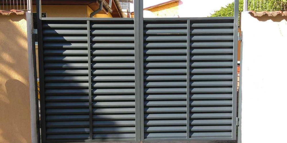Garduri din panou stil jaluzele de diferite modele si dimensiuni