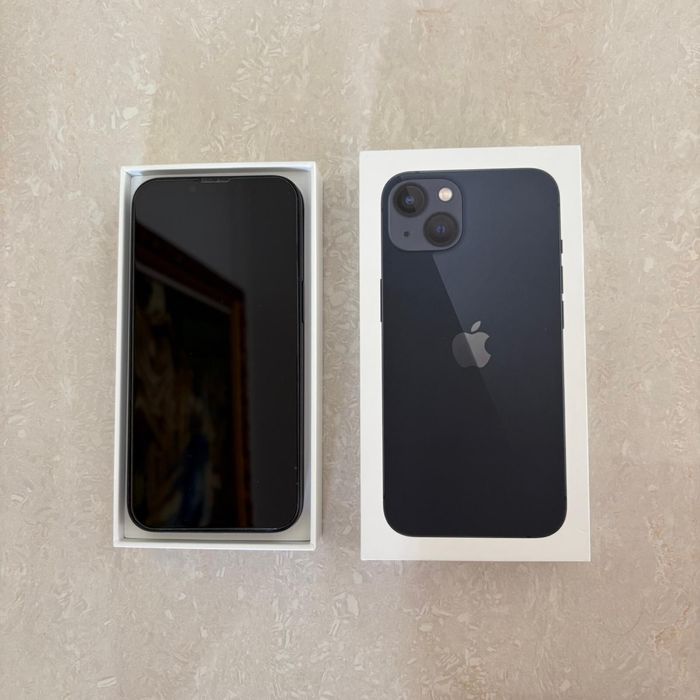 IPhone 13 midnight, 128 gb Full set 86 % baterie