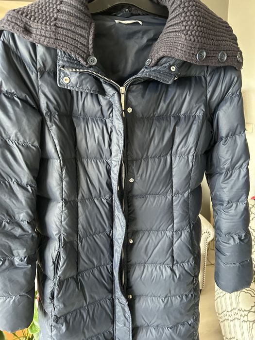 Geaca lunga cu umplutura puf