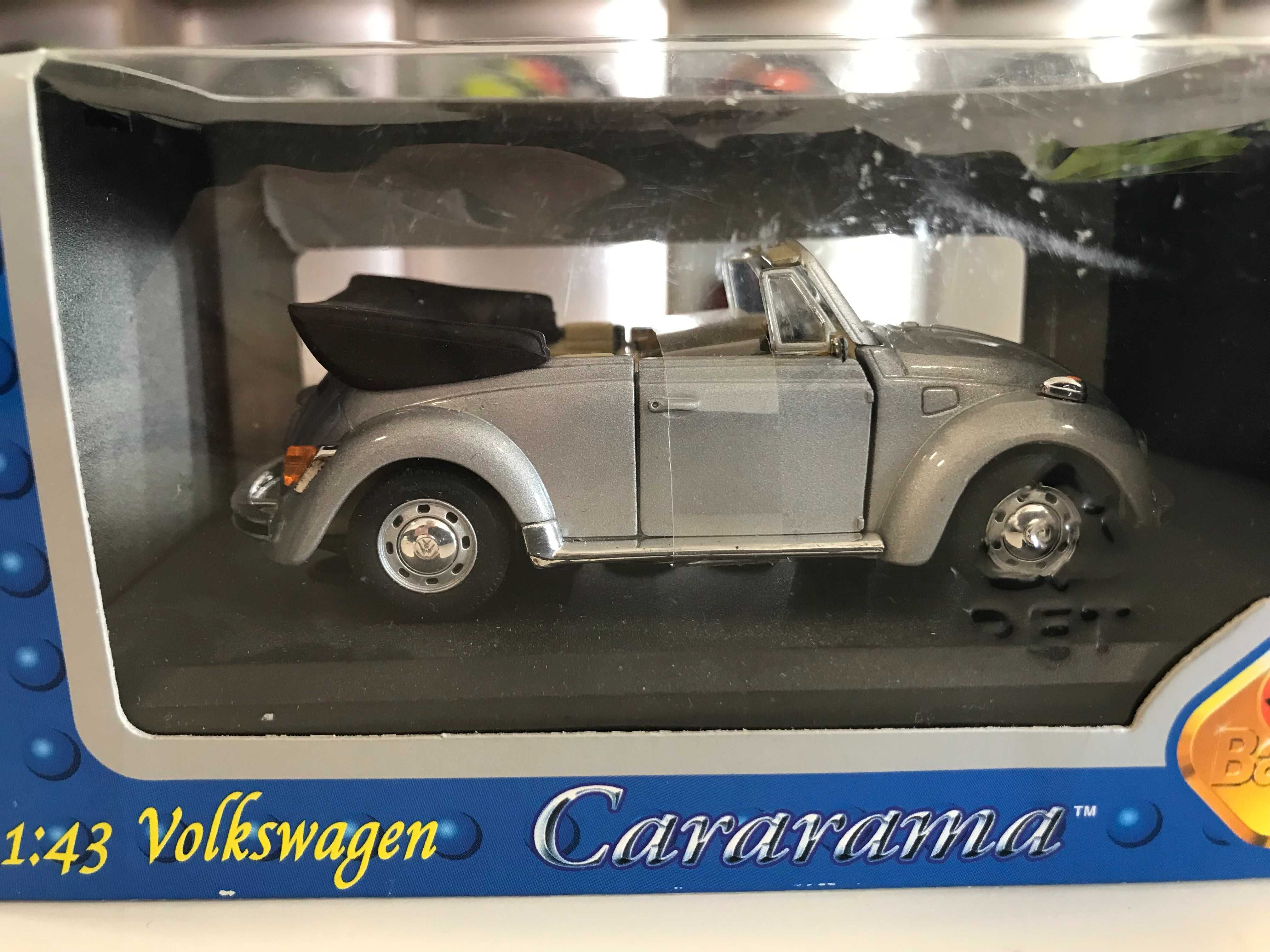 Метална колекционерска количка VW KARMAN& BEATLE мащаб 1:43