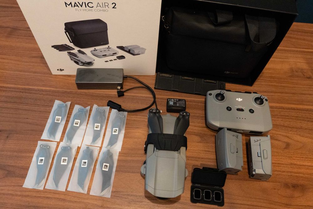 DJI Mavic Air 2 Fly More Combo – Stare perfectă, fără reparații