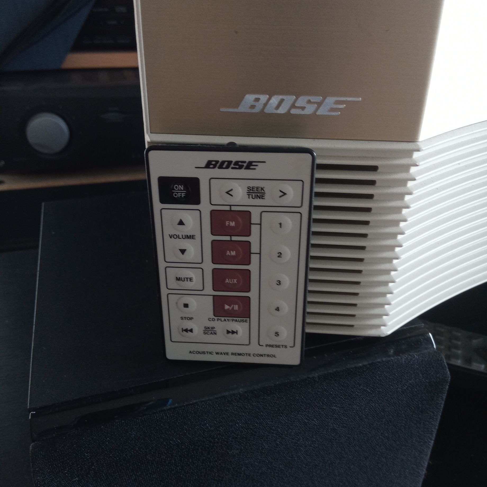 Bose acoustic wave impecabil,telecomandă!