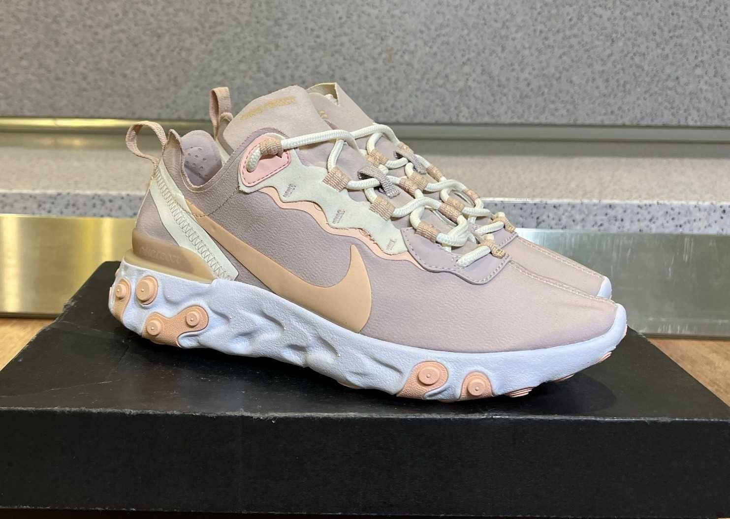 ОРИГИНАЛНИ *** Nike React Element 55 'Platinum Violet'