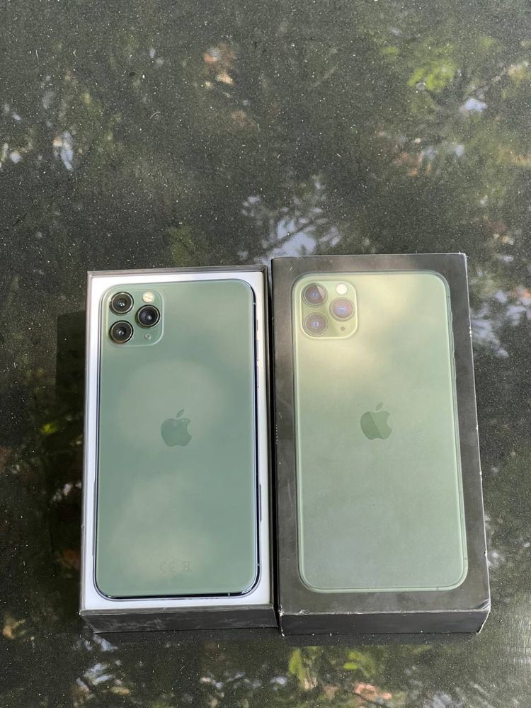 iphone 11 pro max 512 gb xolati zor karobka dakument