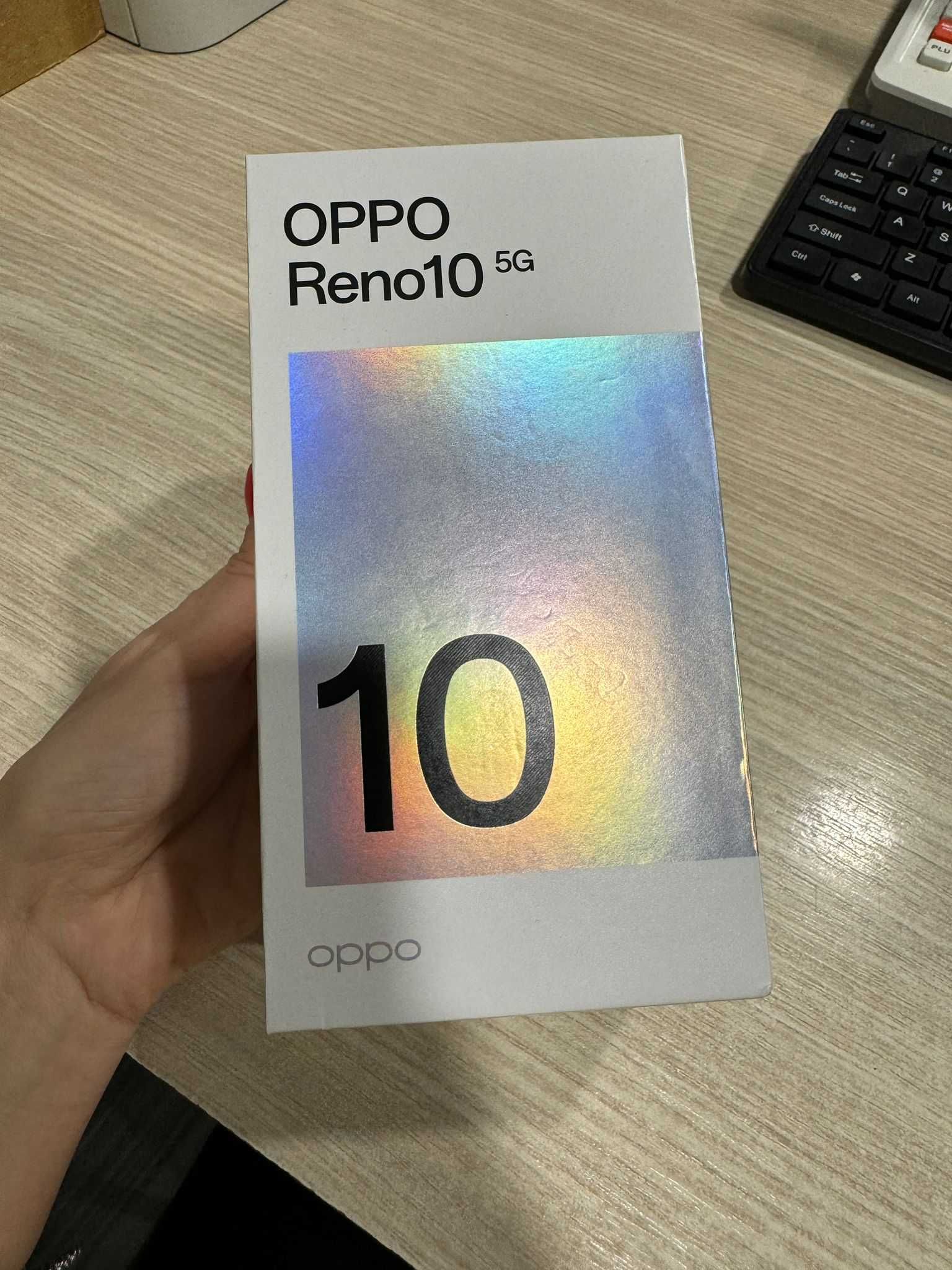 Oppo Reno10, 256GB, 8GB RAM, 5G, Ice Blue, Sigilat, 2 ANI Garantie!