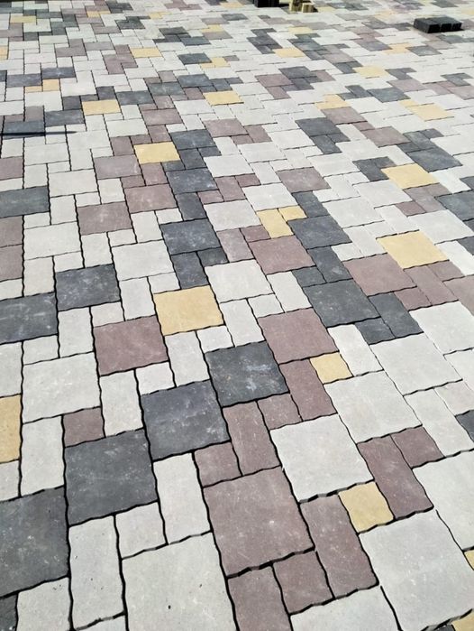Брусчатка вибропрессованная