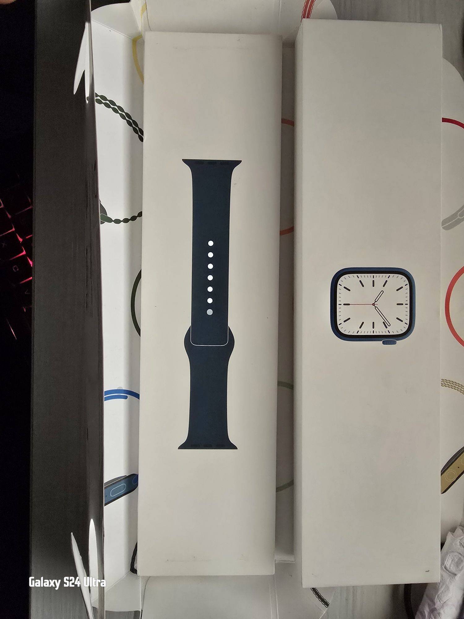 Apple Watch Series 7 Blue Sport Band 41mm