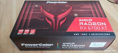 Видео Карта PowerColor RX 6700 XT Red Devil