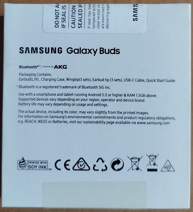 Samsung Galaxy Buds в хорошем состоянии (возможна доставка)