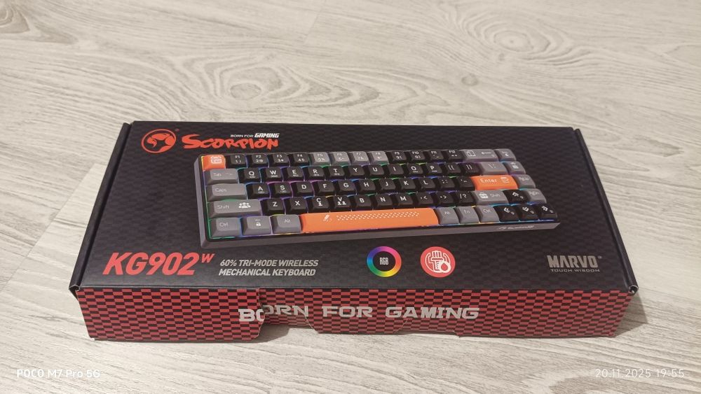 Tastatura de gaming Scorpion KG902W