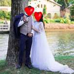 Rochie de mireasa cu margele