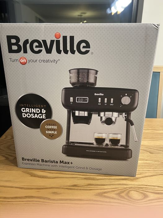 Espressor Breville Barista Max+ – nou, sigilat, cu râșniță integrată!