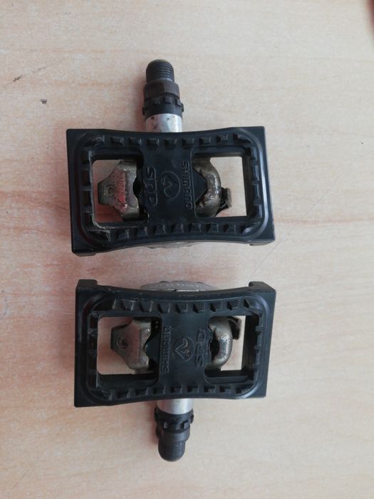 Pedale bicicleta, shimano spd