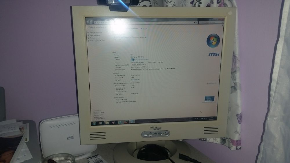 Calculator MSI cu Intel Core2 Duo E8400 3.00GHz ,Bonus Monitor Garanți