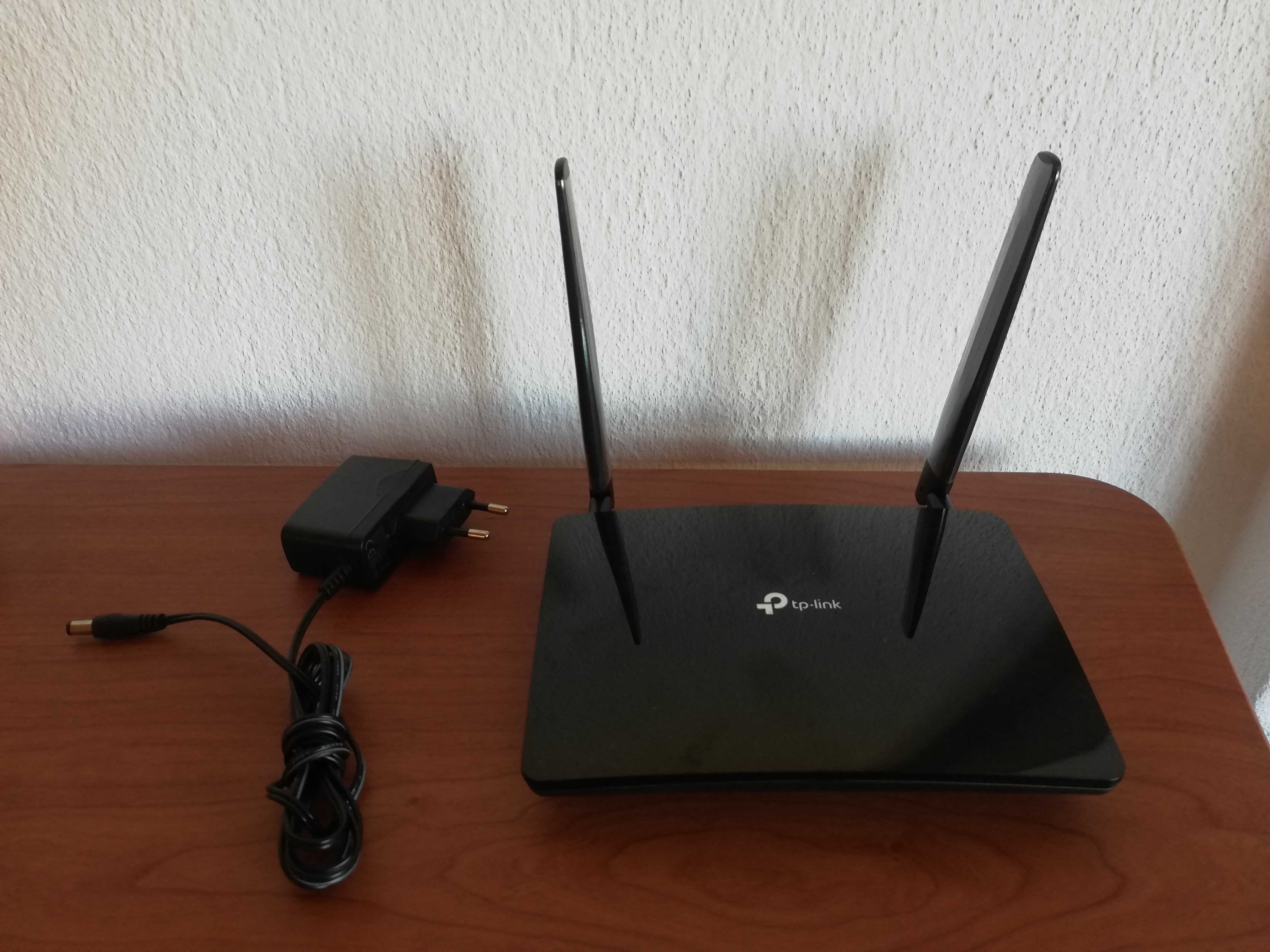4G Рутер TP-Link TL-MR6400 СИМ карт рутер работи с всички оператори