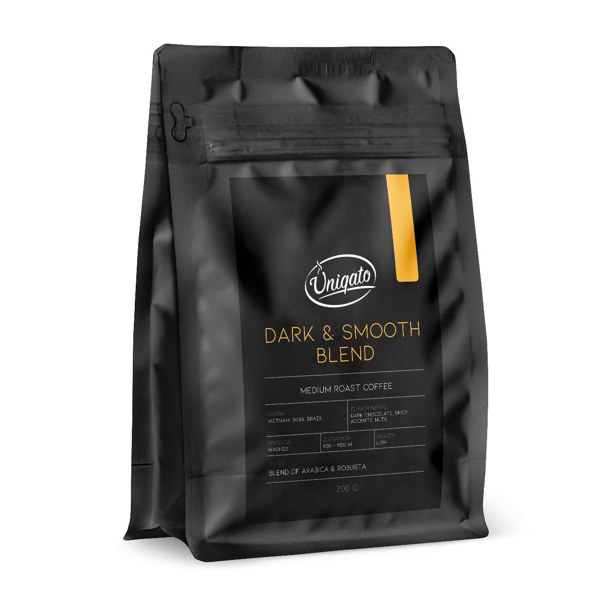 Uniqato Specialty Coffee/Спешълти Кафе на зърна 200гр.