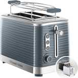 Тостер Russell Hobbs Inspire Grey Модерен дизайн, Чекмедже за трохи