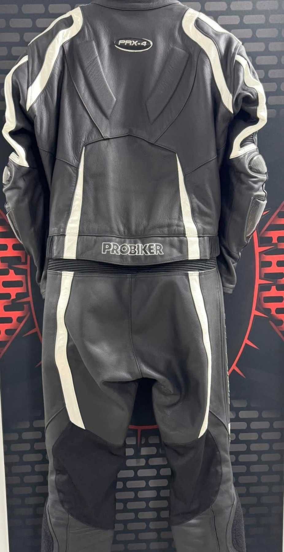 Кожен мото екип Probiker PRX-4 номер 50 на две части