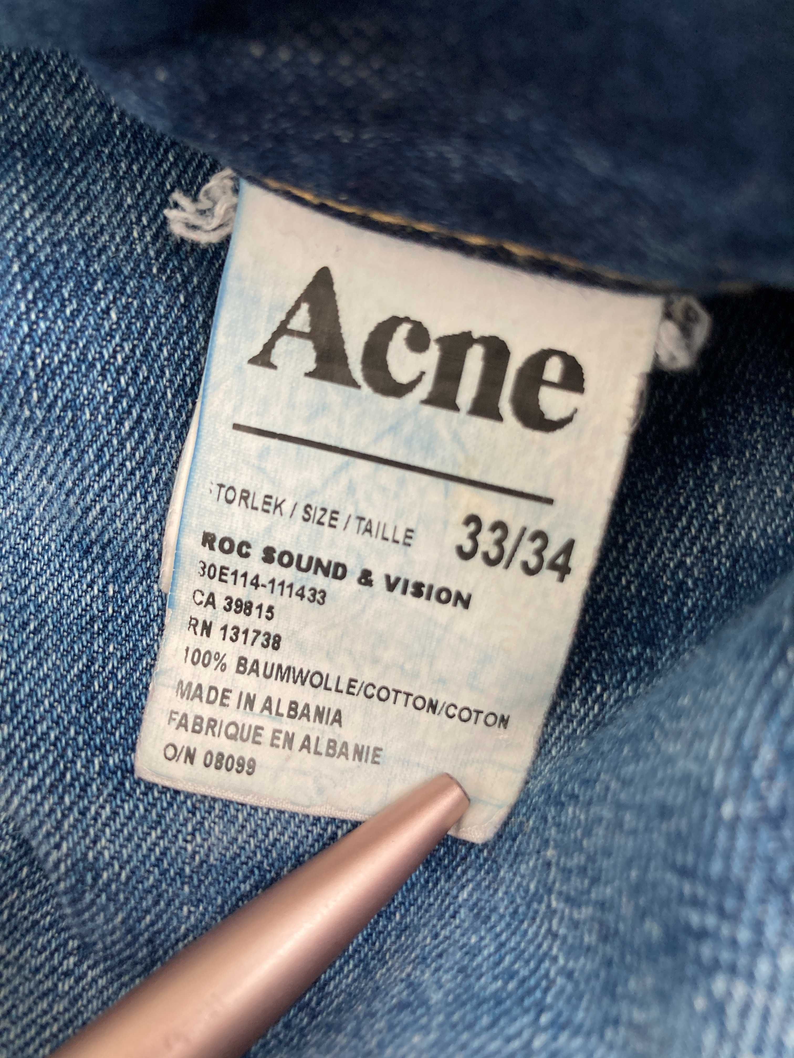 Blugi Acne Studios Roc Sound & Vision